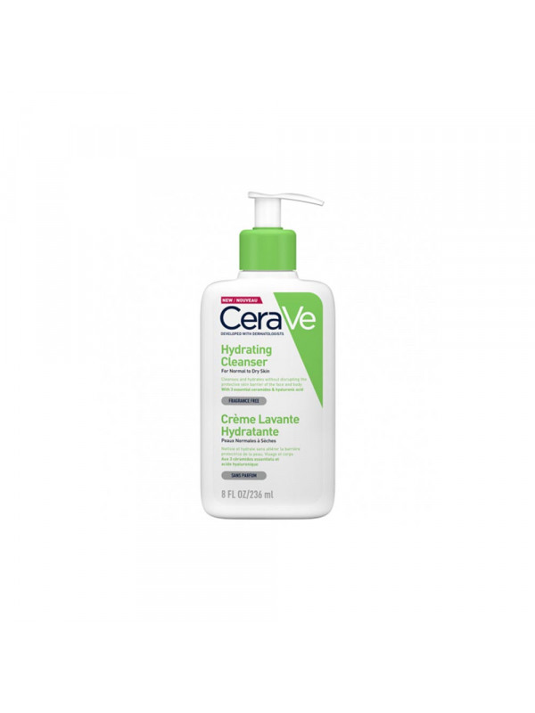 Crème moussante hydratante 236ml