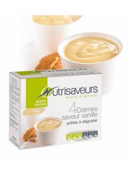 4 crèmes saveur vanille