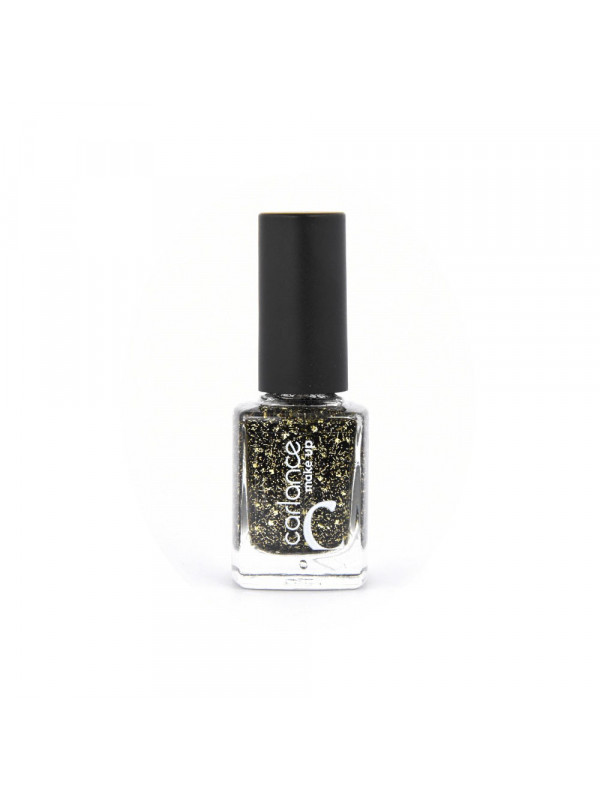 Vernis à ongles paillettes 129 Black pépite 11 ml